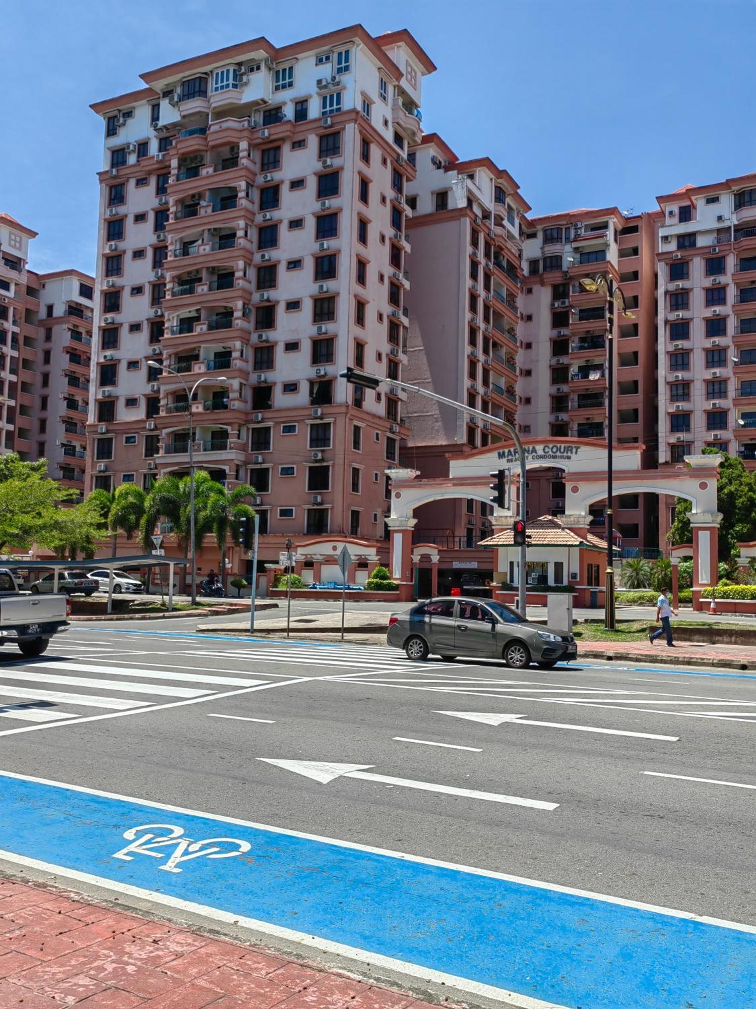 Town Condo - Marina Court Kota Kinabalu Eksteriør billede